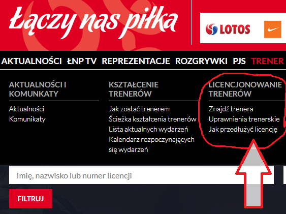 LICENCJE TR 2018 19